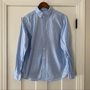 Sonoma Men's Button-Down Shirt – Light Blue